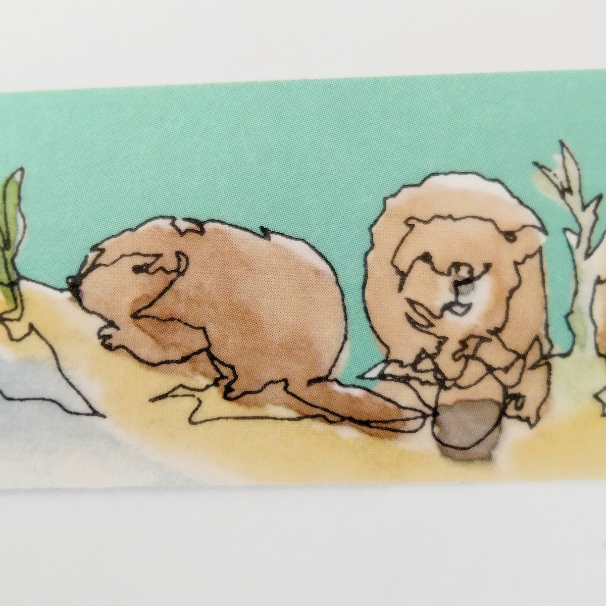 マスキングテープ 水辺のなかまたち ≪神戸どうぶつ王国 × minaco